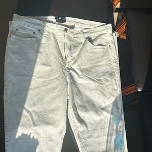 GAP Men's Slim White Jeans